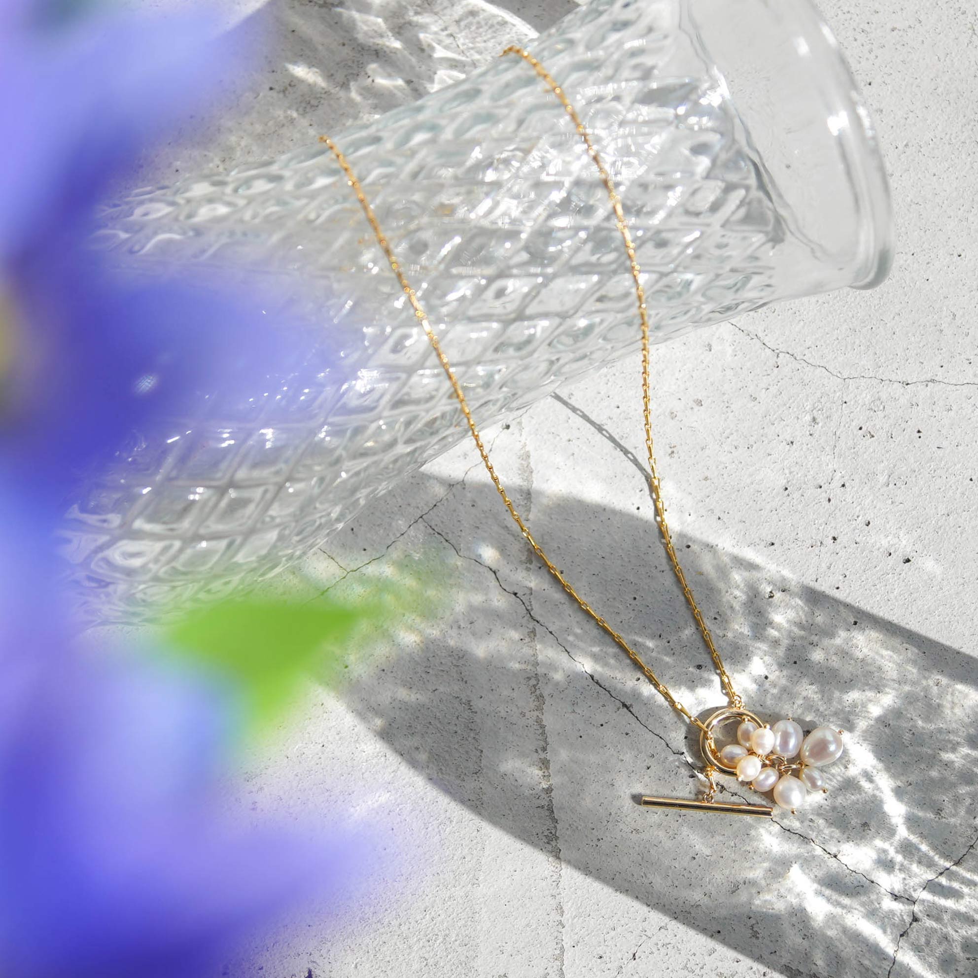 ブロッサム パール ネックレス