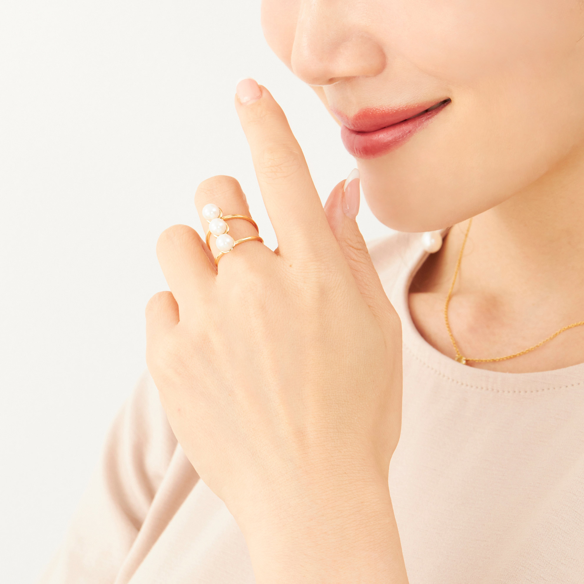 トリプル パール リング