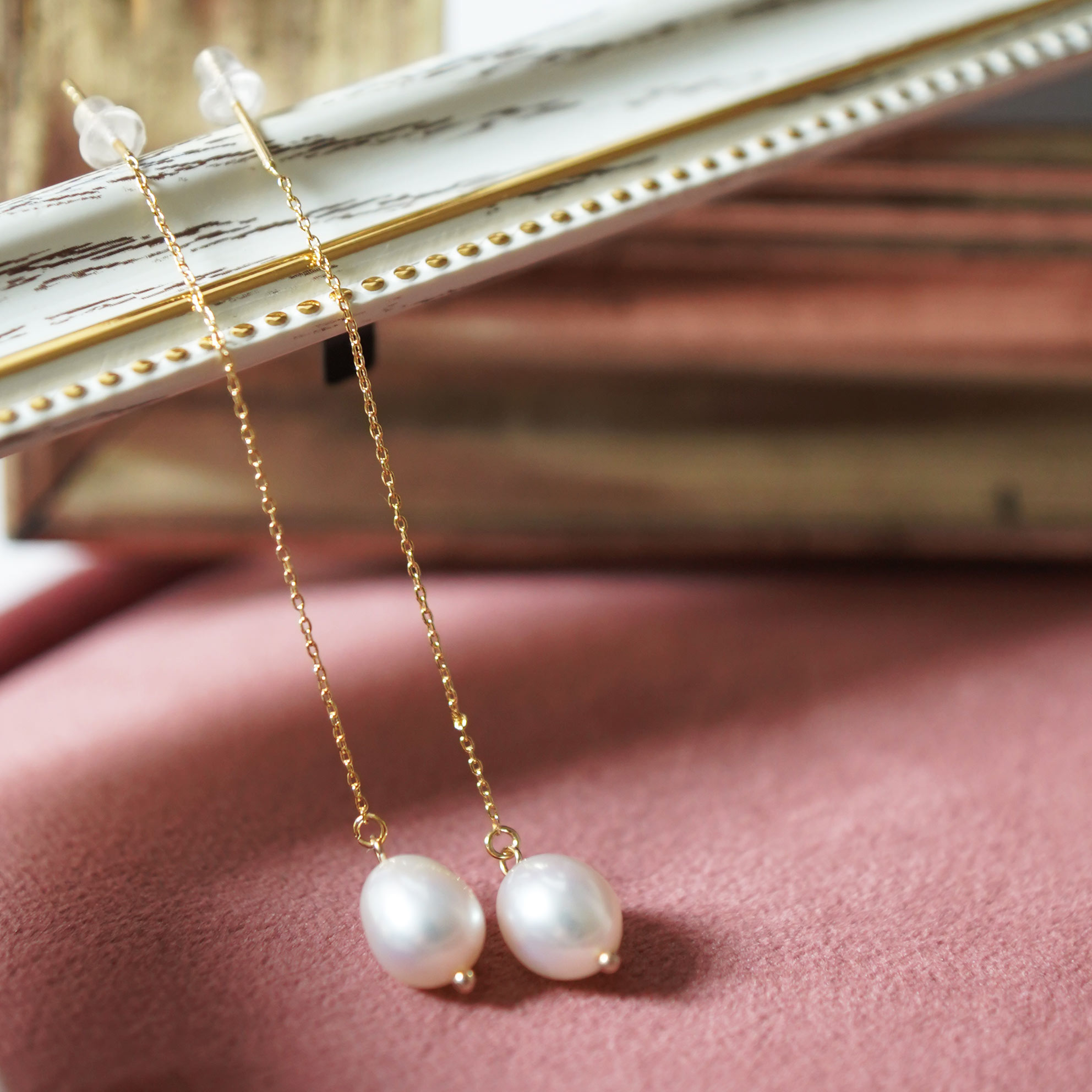 淡水 パール スウィング ピアス