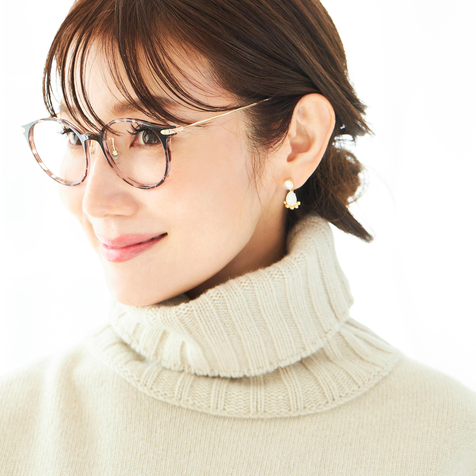 クリスタル スタッズ ピアス イヤリング