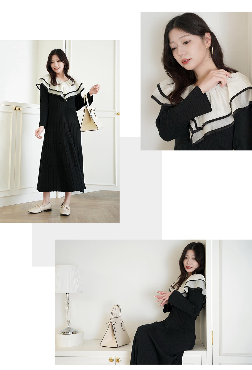 モノトーンで魅せる着映えコーデ 深瀬美桜