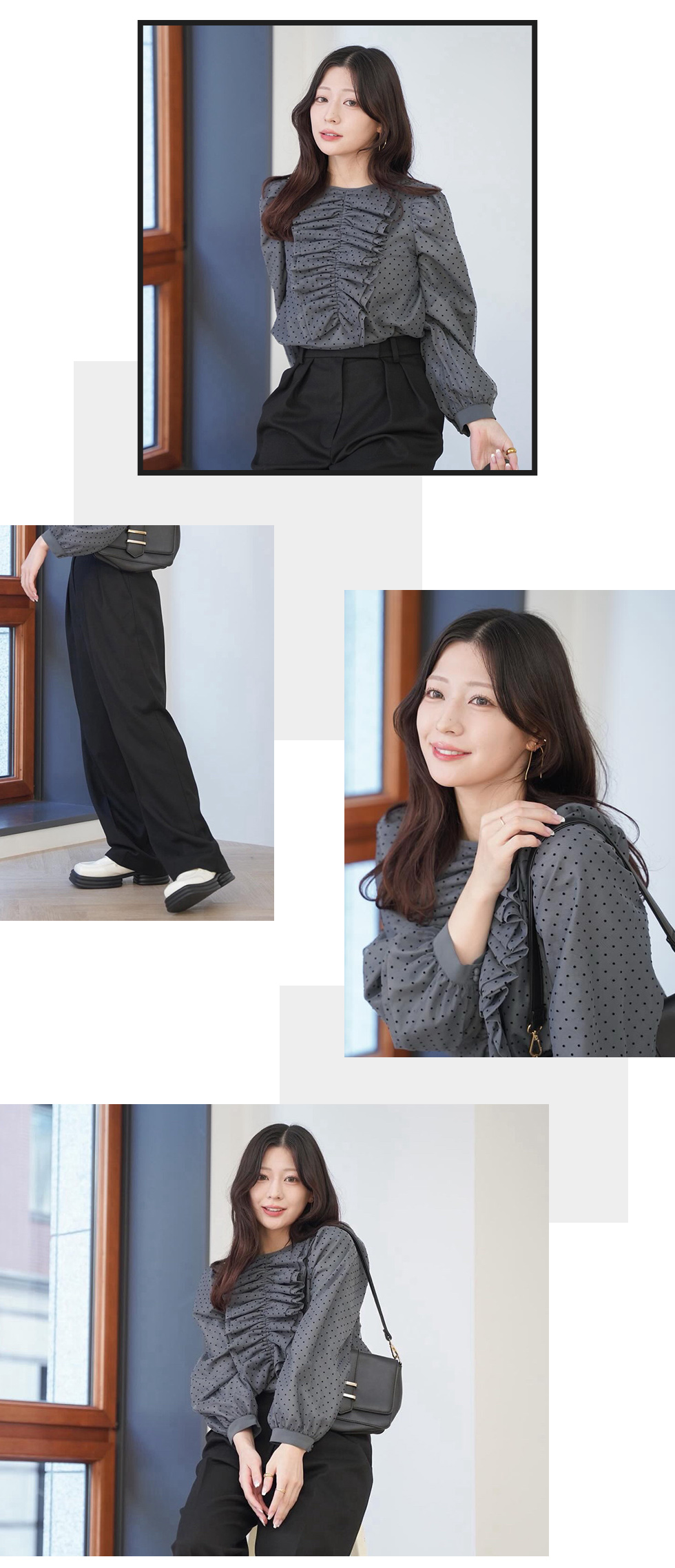 モノトーンで魅せる着映えコーデ 深瀬美桜