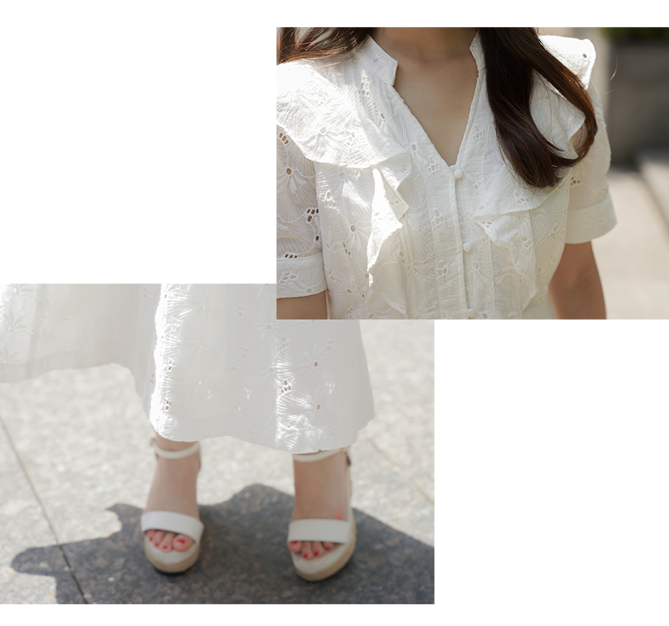 NAGISAが着るlerevevaniller collection