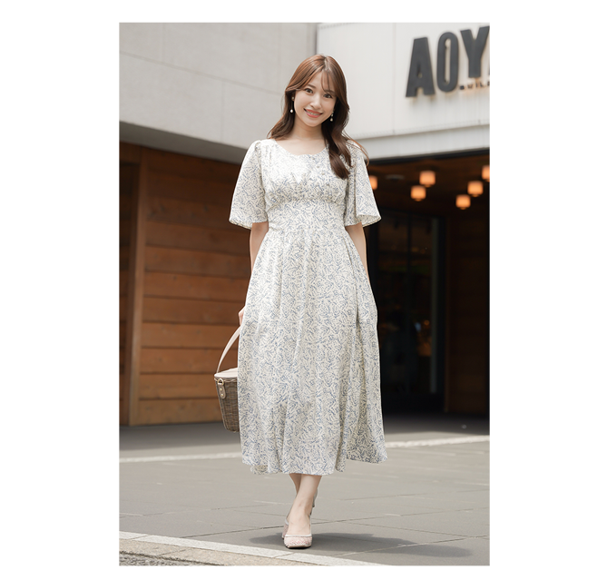 NAGISAが着るlerevevaniller collection