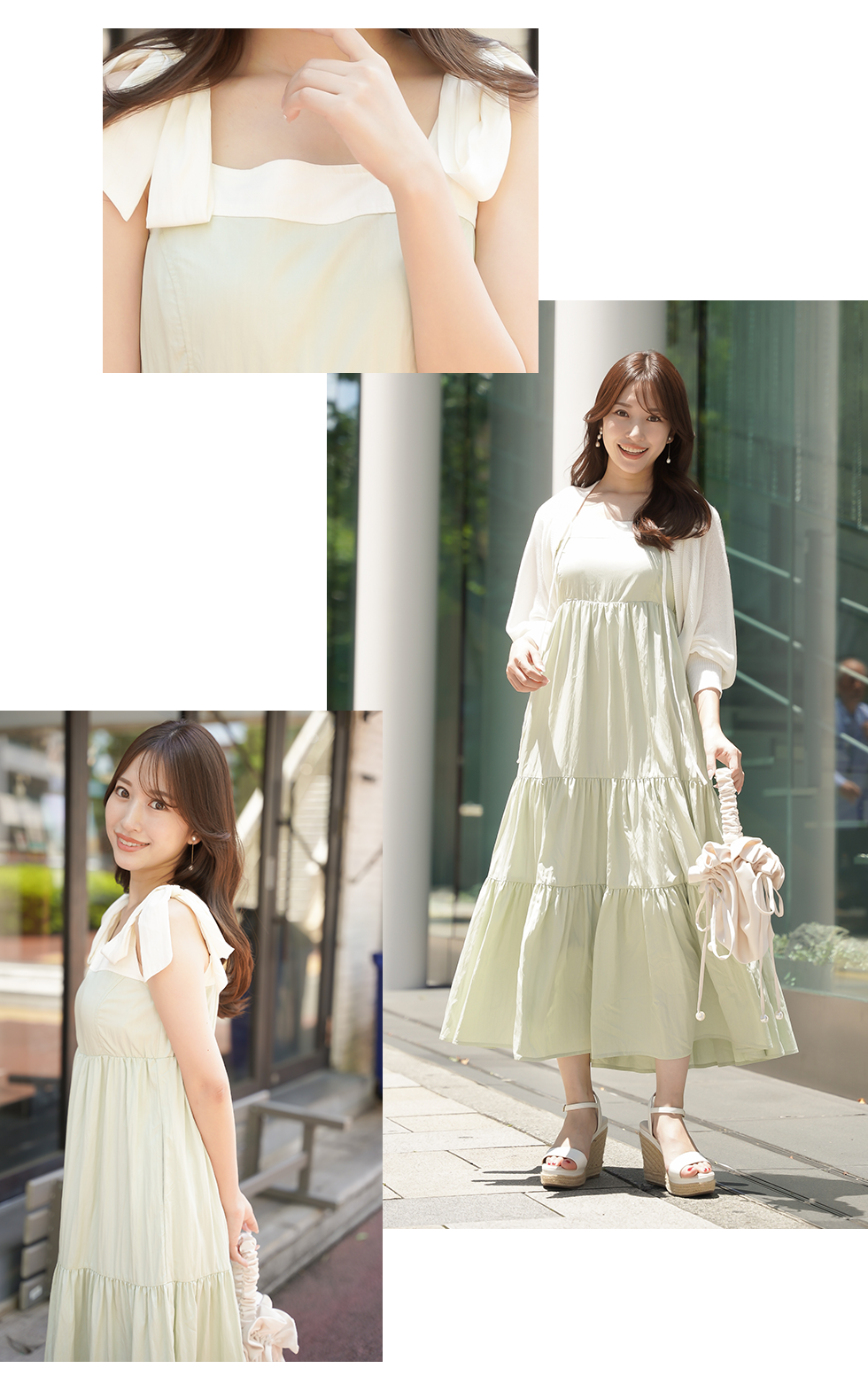 NAGISAが着るlerevevaniller collection