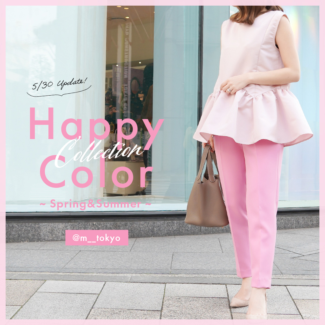Happy Color COLLECTION @m__tokyo