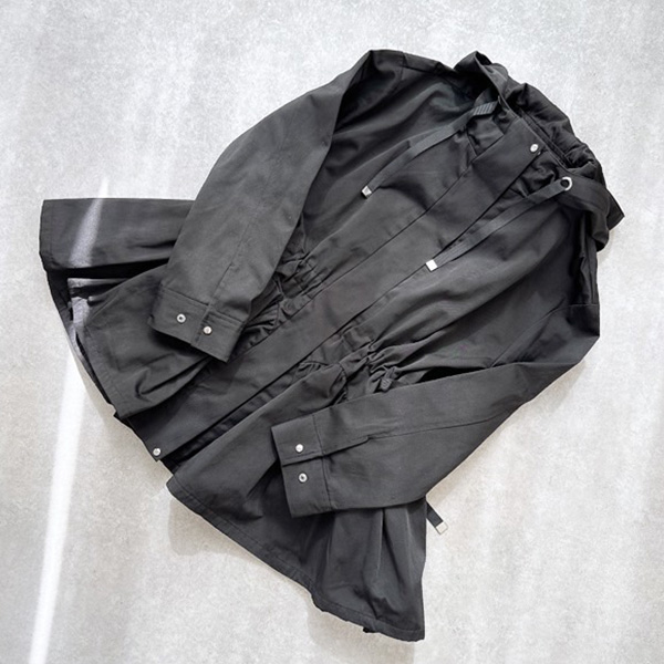 スカラップ切り替え フード付き ライトアウター Liala×PG