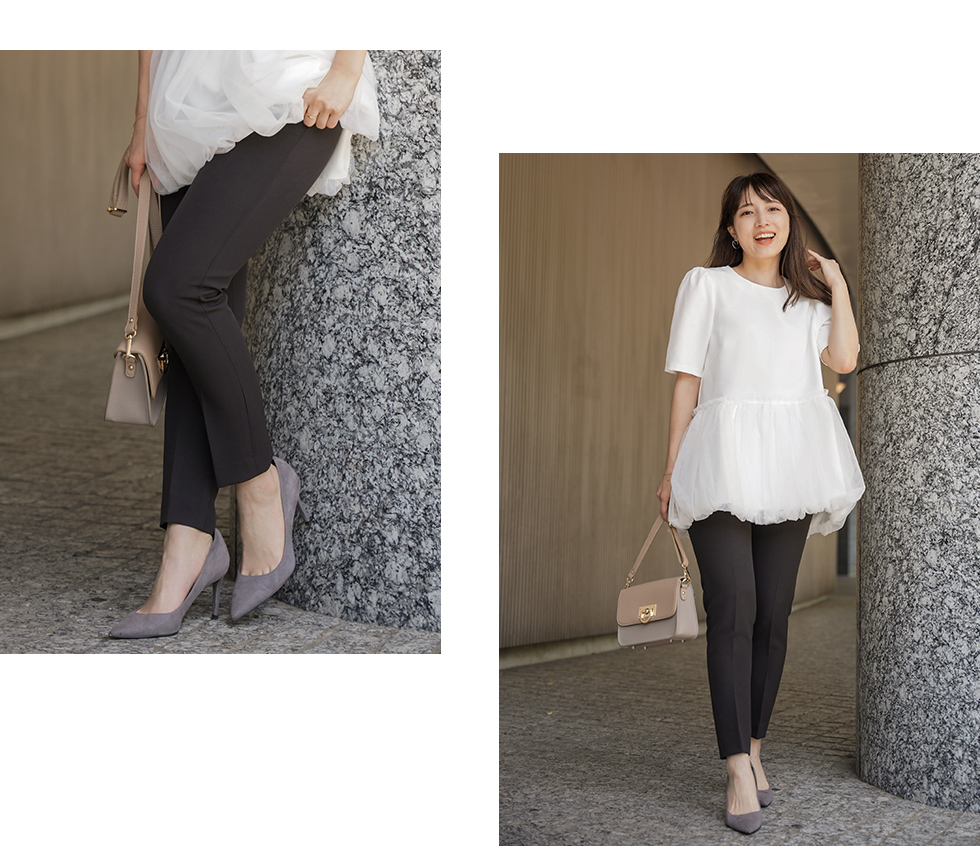 小柄さんのバランスコーデ6選 Rihoko Nagae